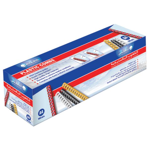 Bind Comb A4 10mm Bx=100pcs BK