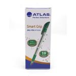 Ball Pen 1.0mm Med BX=10 GN Smart Grip