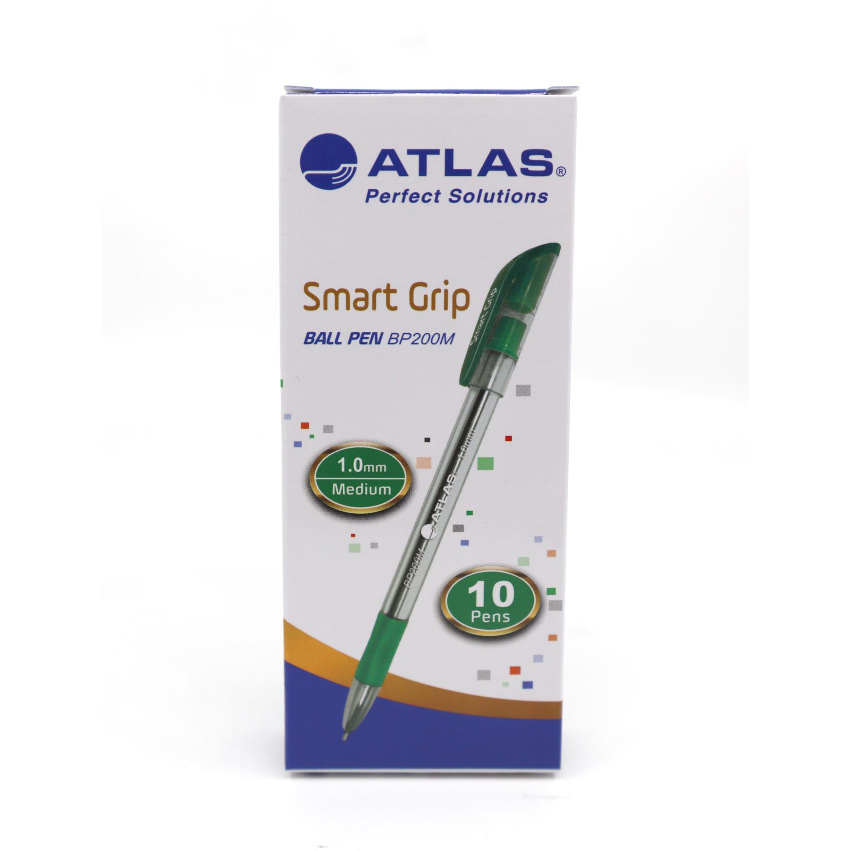 Ball Pen 1.0mm Med BX=10 GN Smart Grip