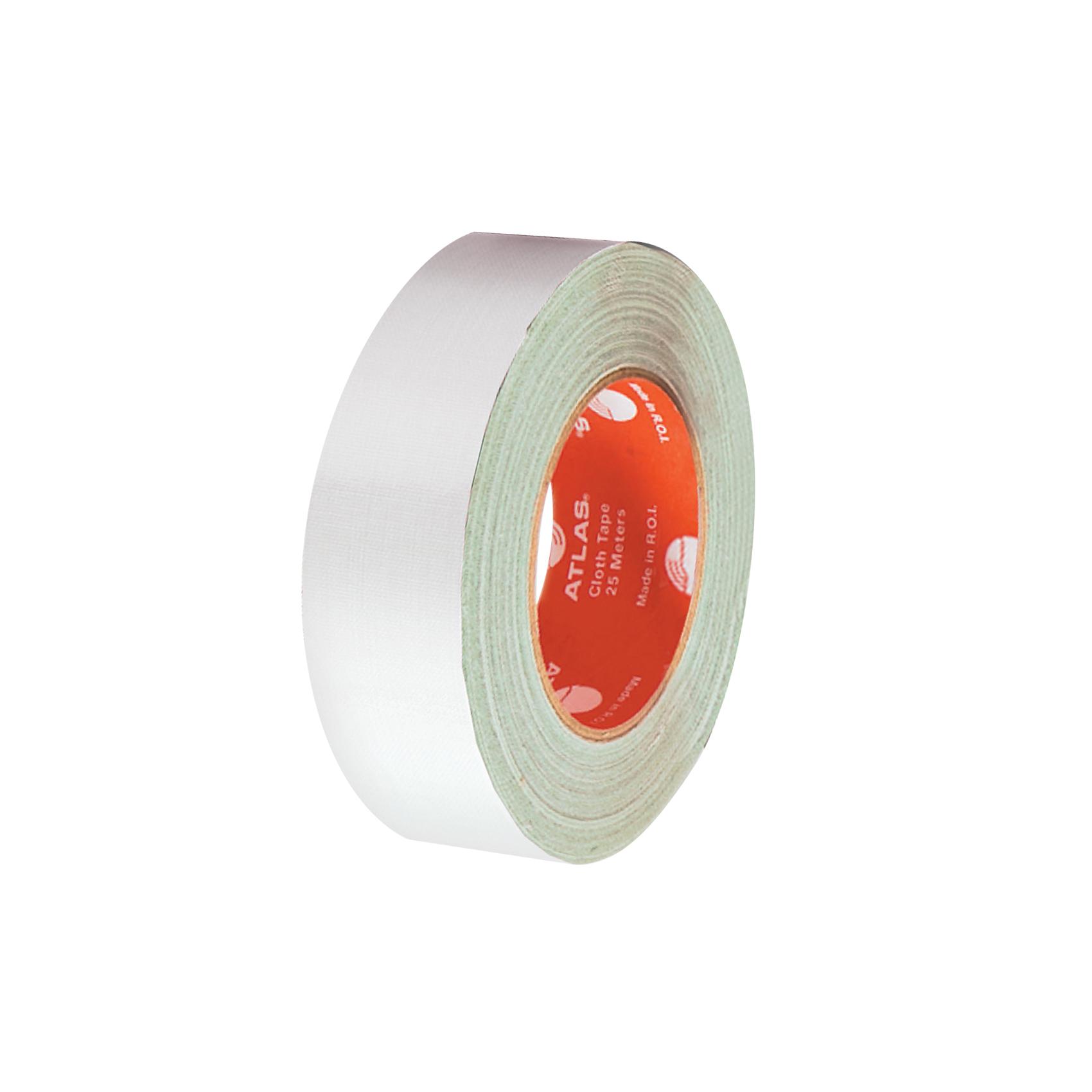 Cloth Tape 1½"x25m (38mm) Whit