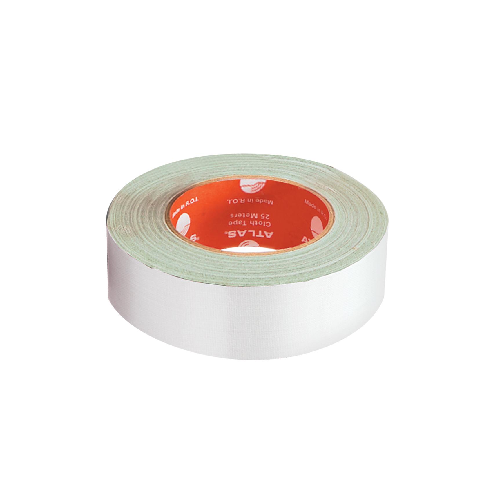 Cloth Tape 1½"x25m (38mm) Whit