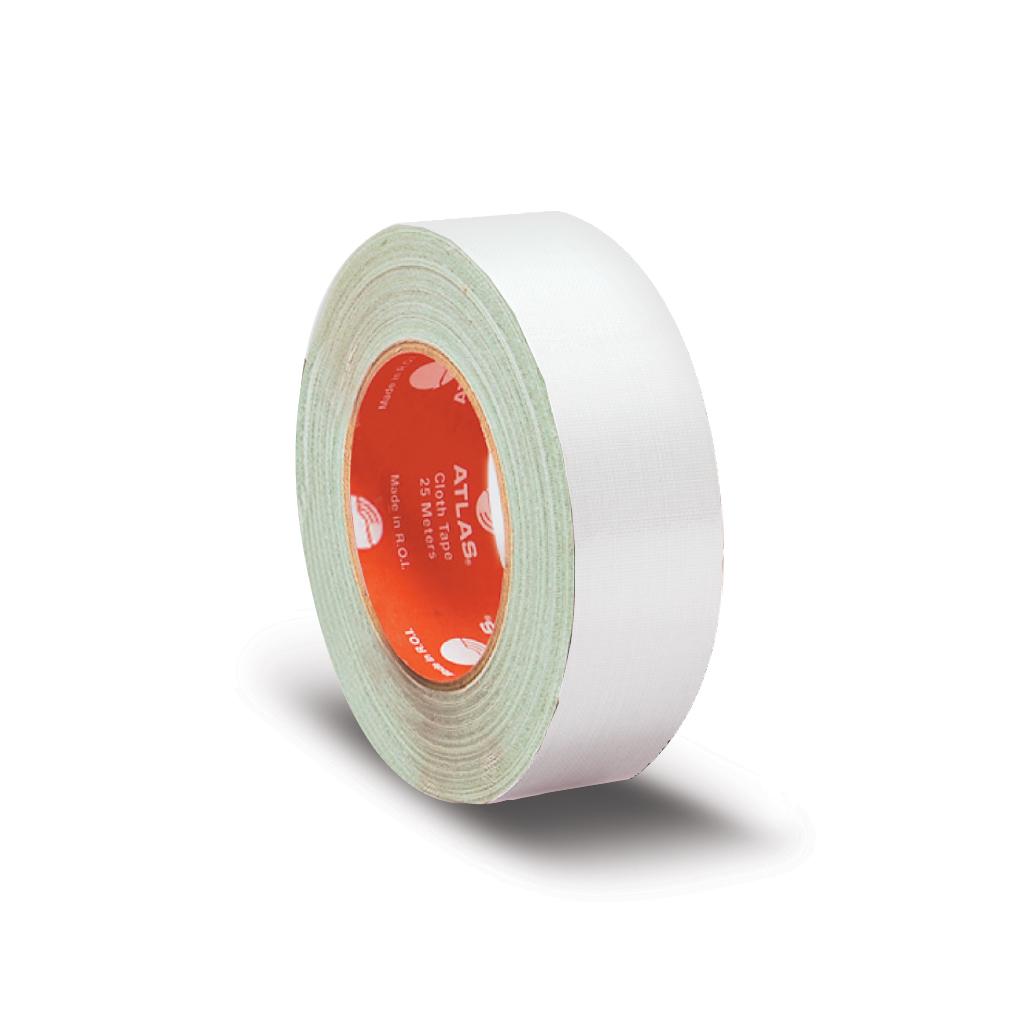 Cloth Tape 1½"x25m (38mm) Whit