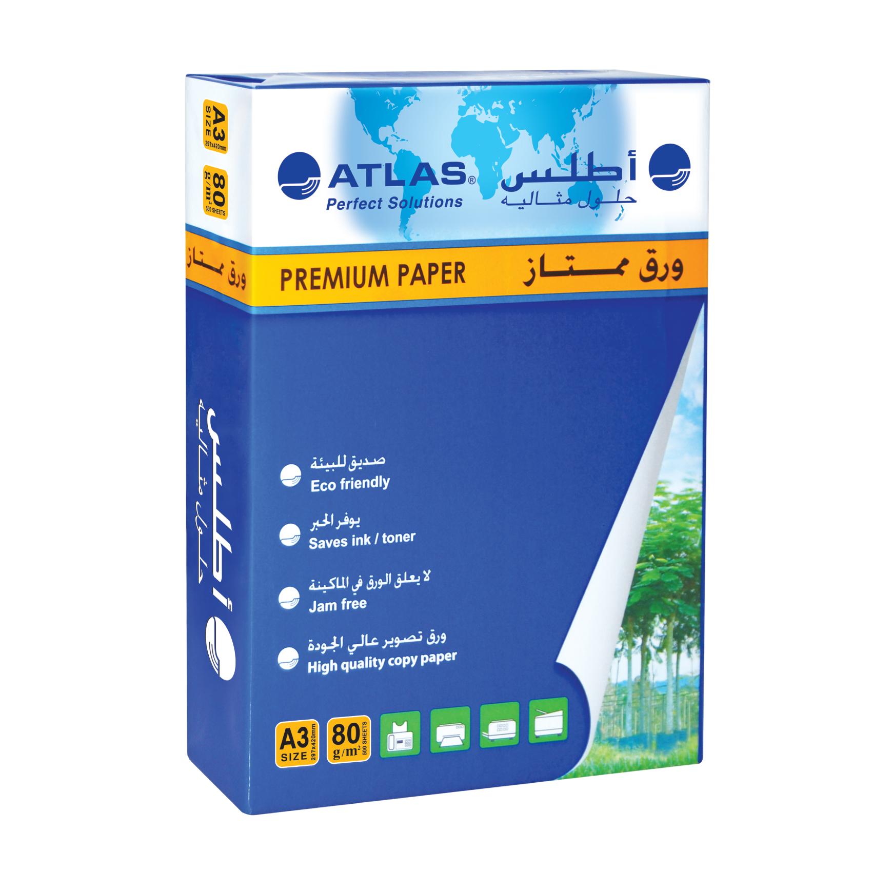 Atlas C/P Prim A3/80g Rm500sht