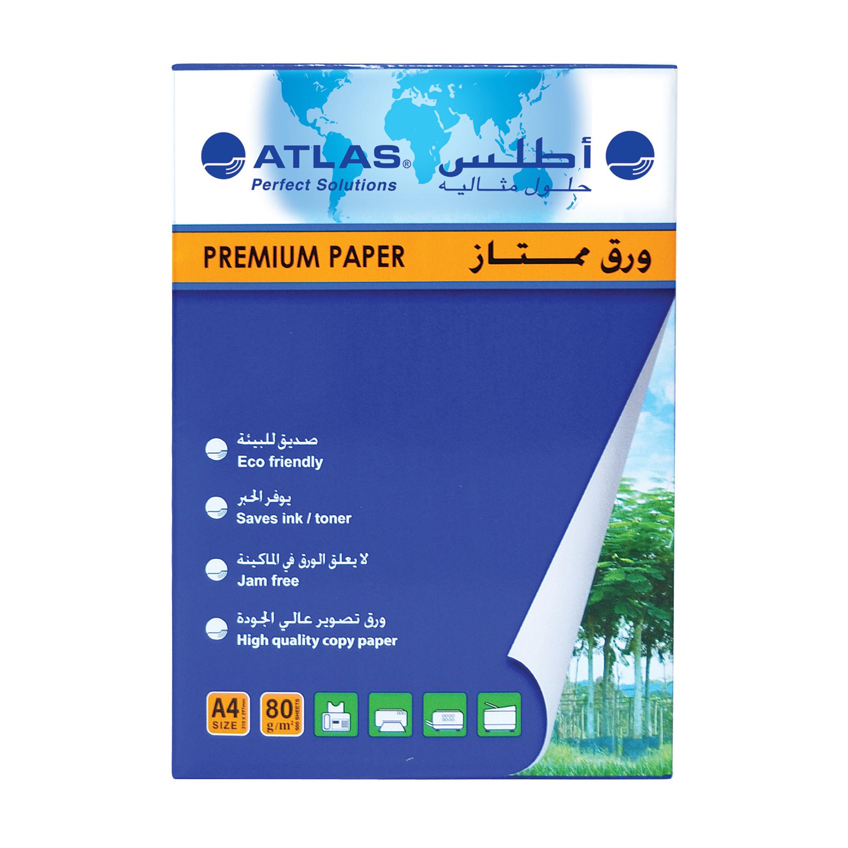 Atlas C/P Prm A4/80g Rm500sht