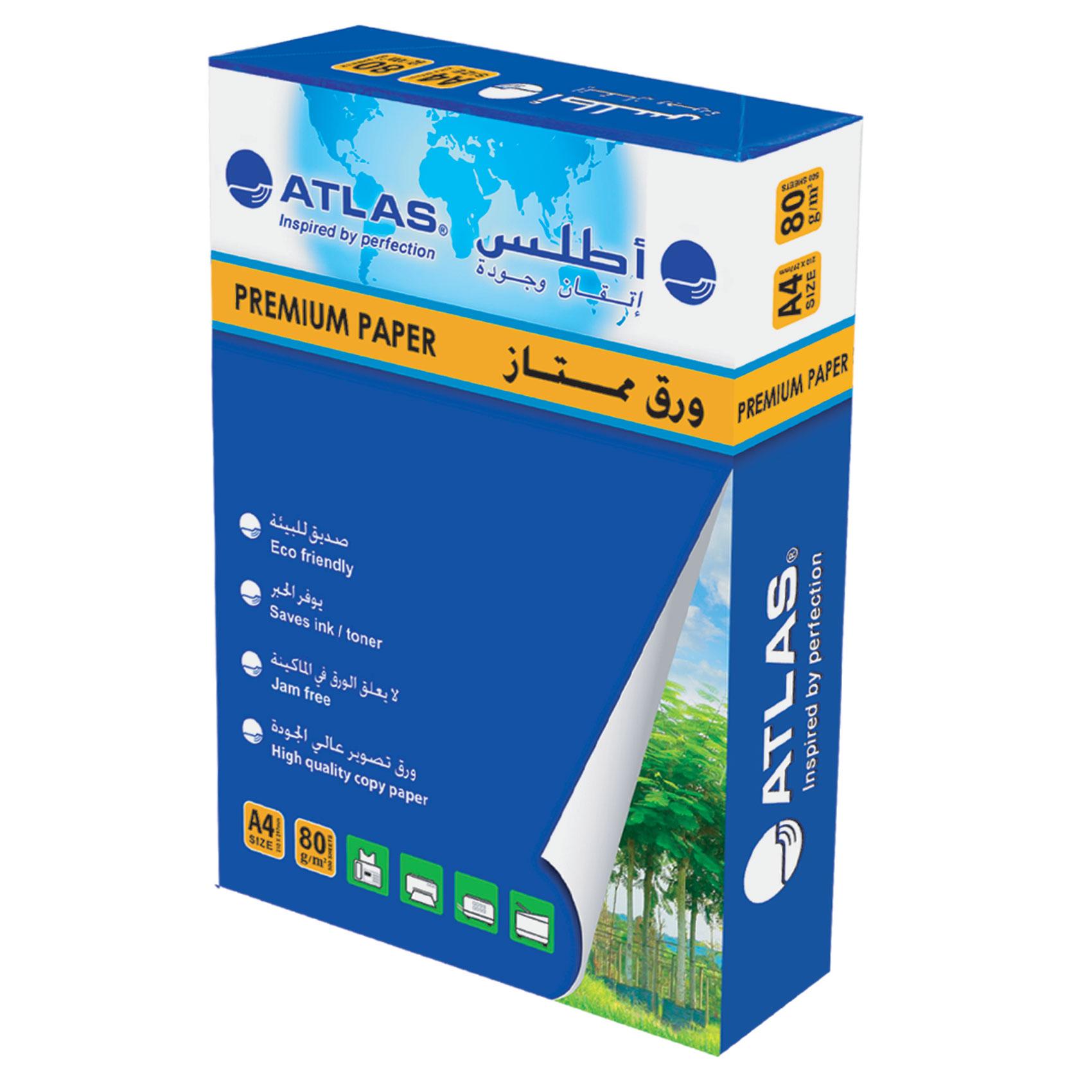Atlas C/P Prm A4/80g Rm500sht