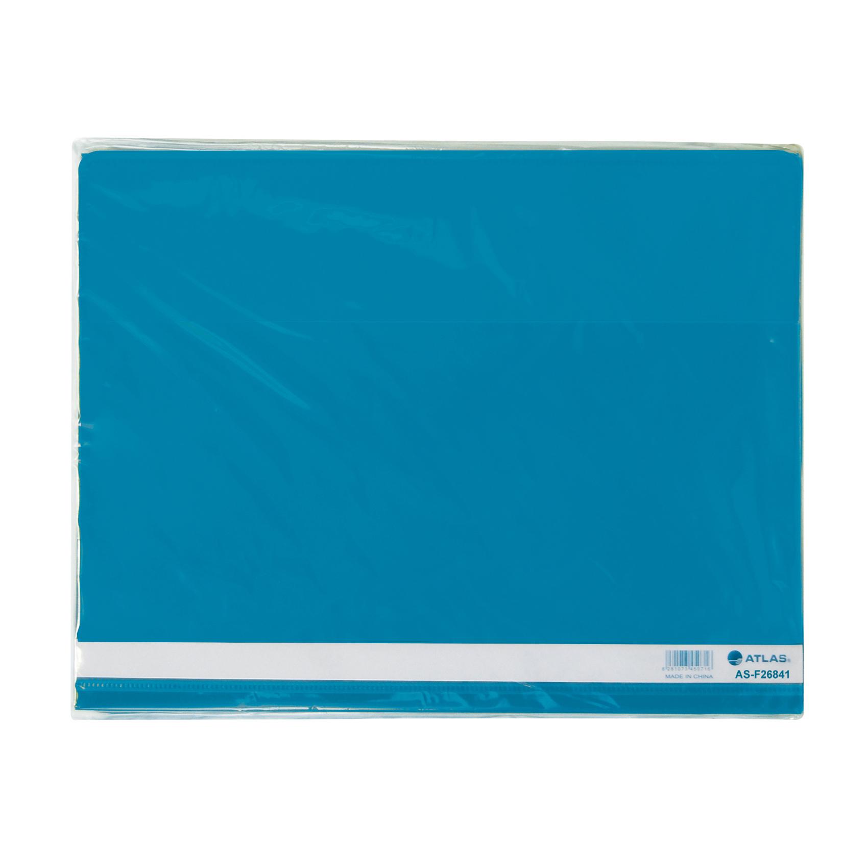 Flat File PP A4 thick w/pkt BE