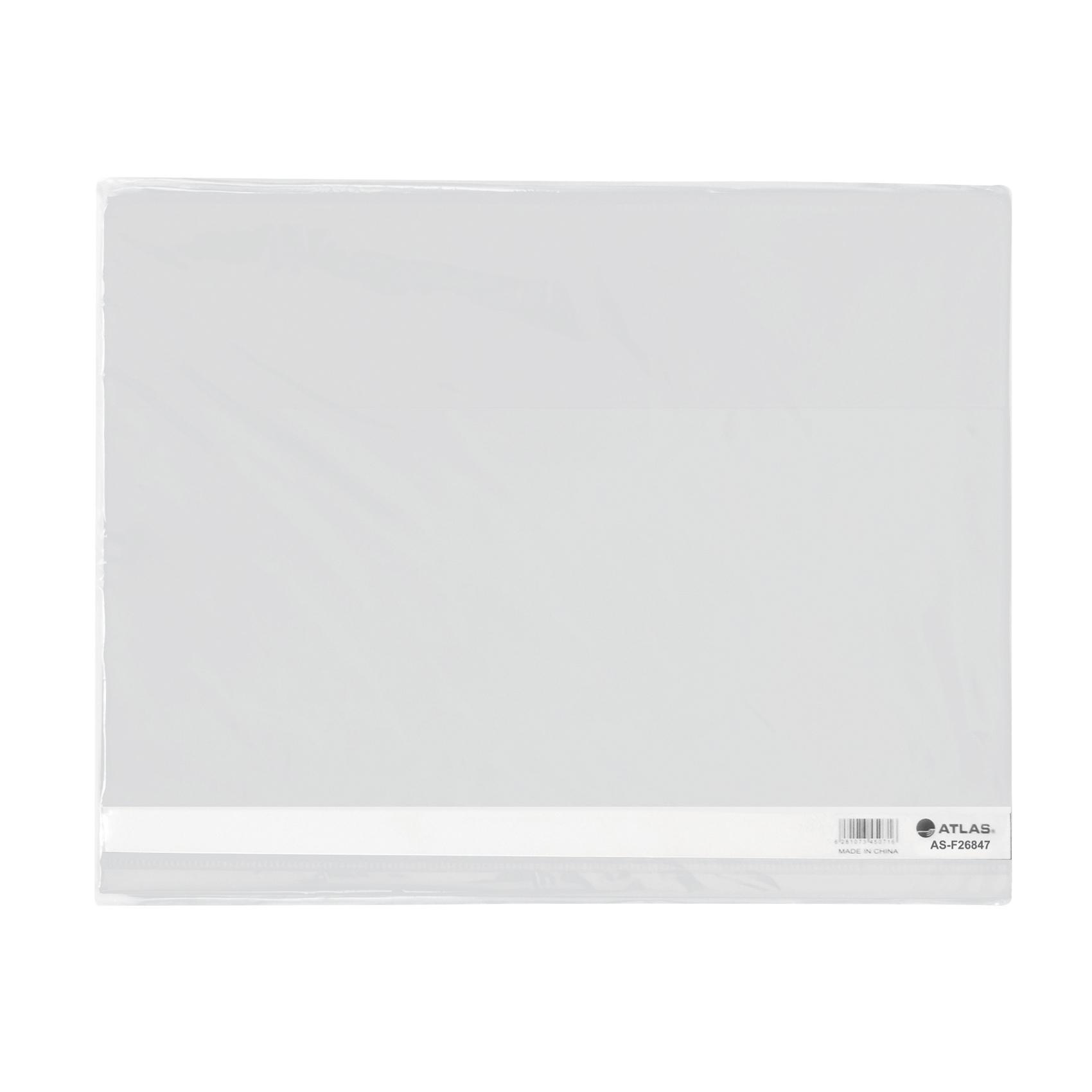 Flat File PP A4 thick w/pkt WE