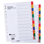PP Col Divider A4 Jan-Dec Bx=25st