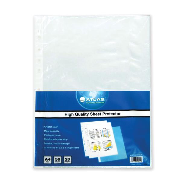 Glas Clr Pokt PP 50m A4 Bx=100