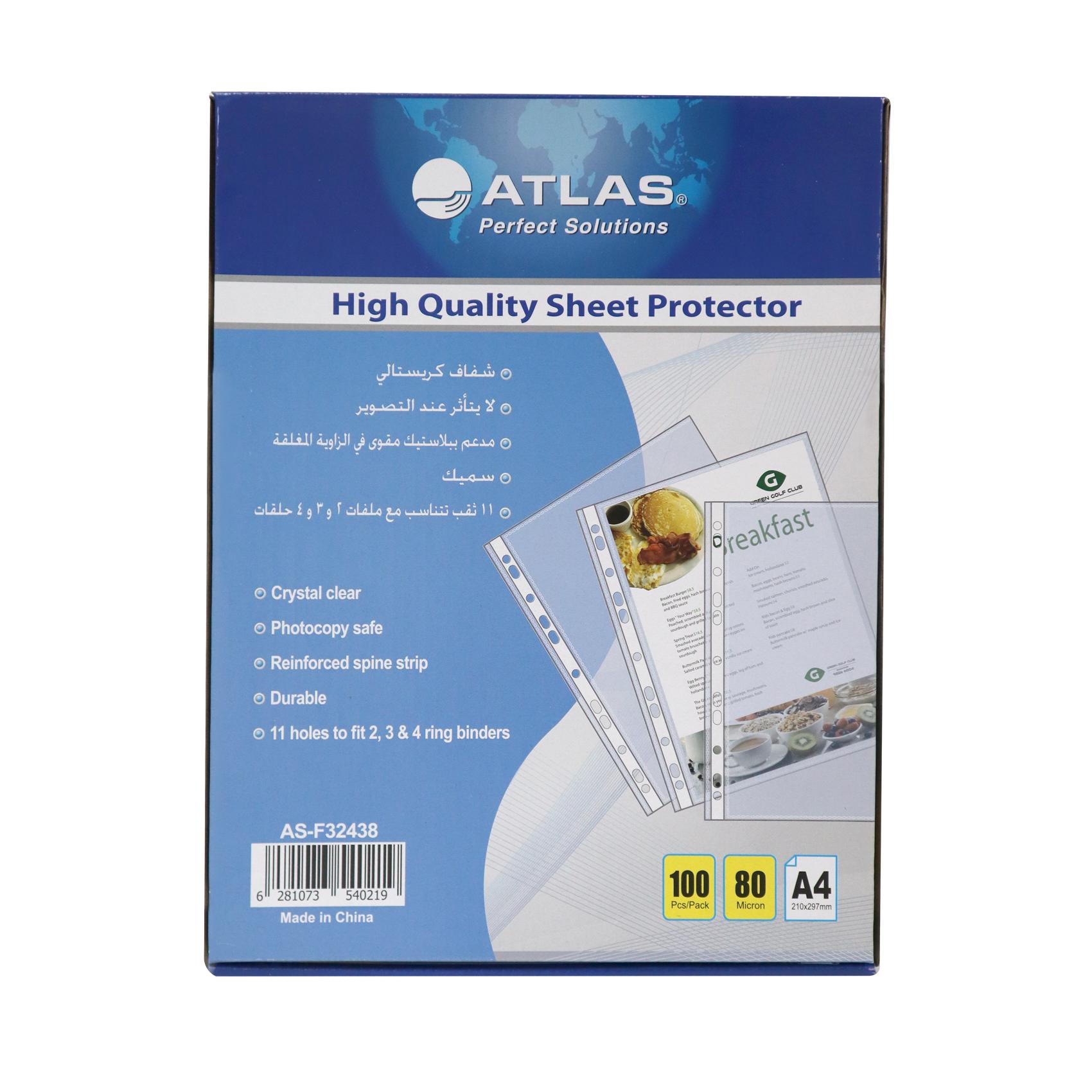 Glas Clr Pokt PP 80m A4 Bx=100