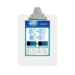 Clip Board A4 Push type Clear