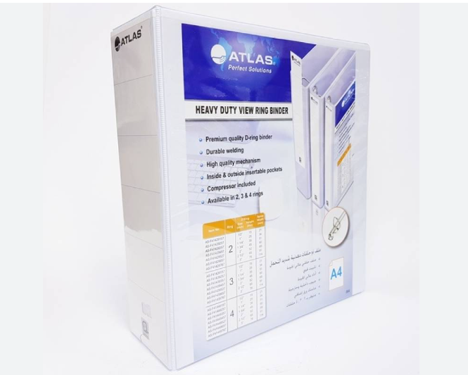 PVC 2ring A4 45mm (1¾") w/p WE