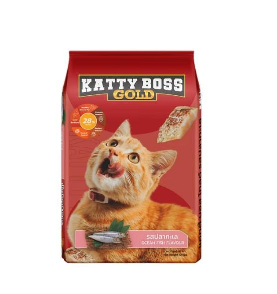 Katty Boss Gold Ocean Fish Flavour Cat Food 10 kg