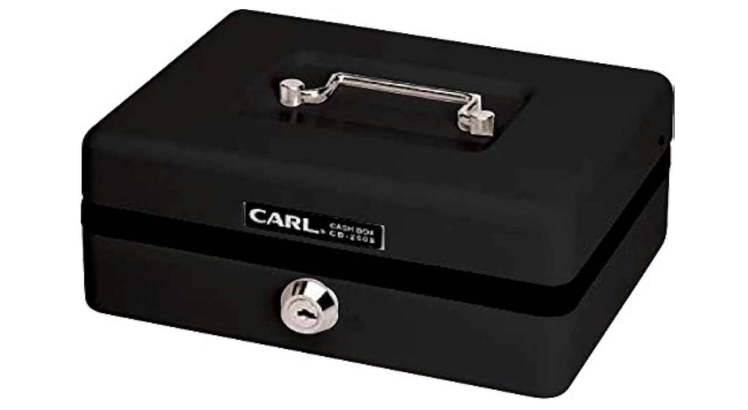 Cash box W195xL155xH83mm Black