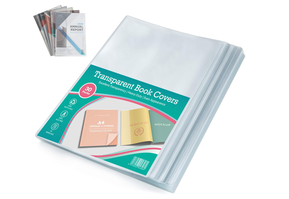 Book Cover Transp. 0.15mm A4