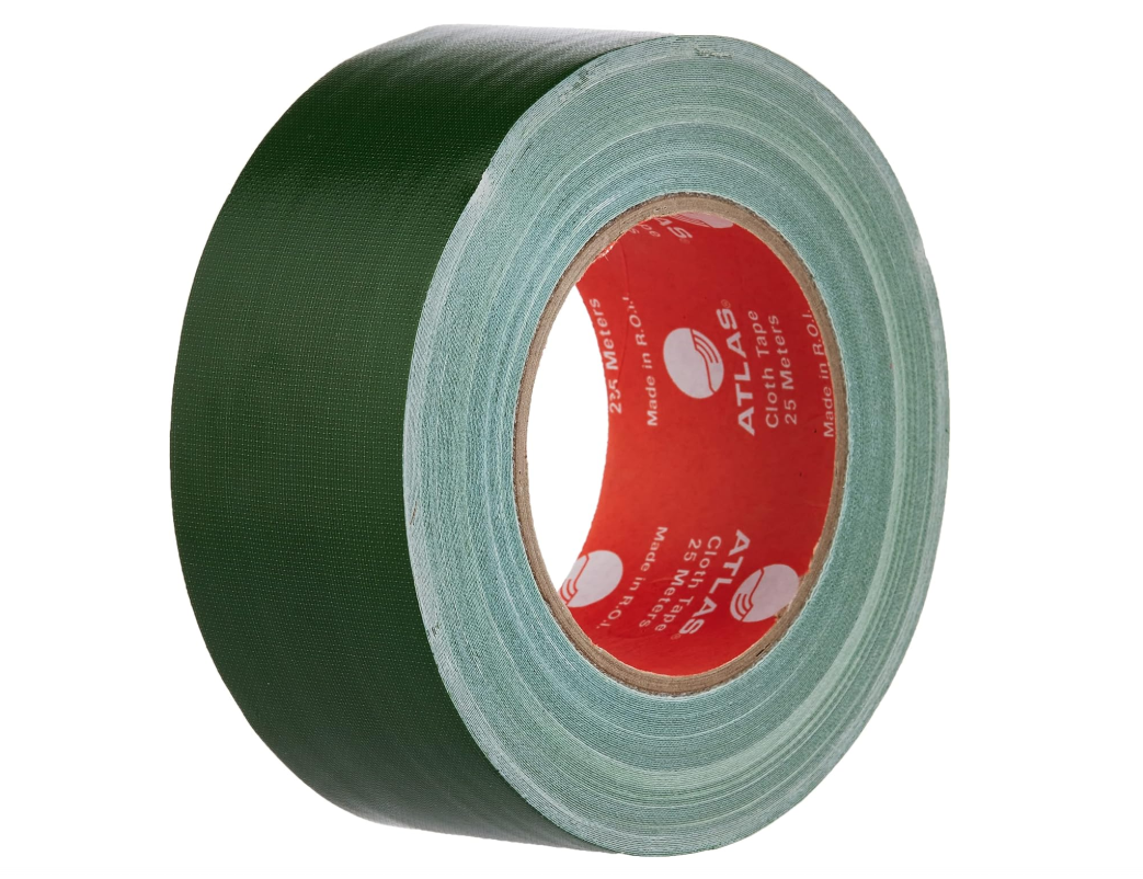 Cloth Tape 2"x25m (50mm) Green
