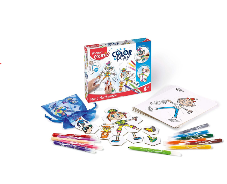 Creativ Color & Play Mix & Match Puzzle