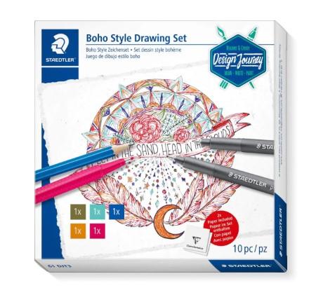 DJ Boho Style Drawing Set