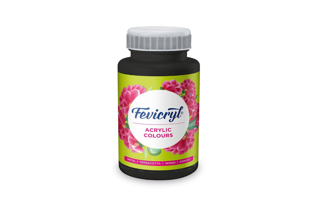 Acrylic Color 500ml Black
