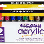 GRADUATE ACRYLIC SET 12X22ML