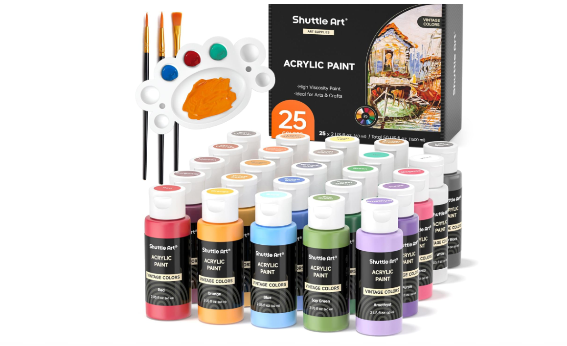 Acrylic set 25 pcs