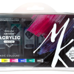 Acrylic colour Set=6x18 ml