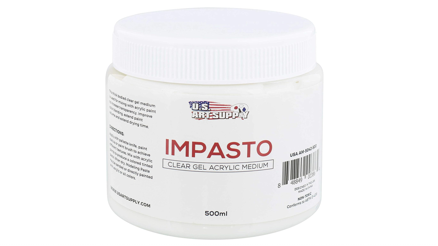 Acrylic Impasto Gel Gloss 500Ml
