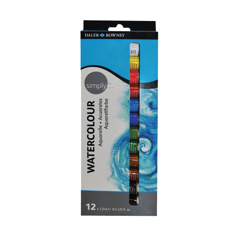 Simply Water Col 12X12ml Set