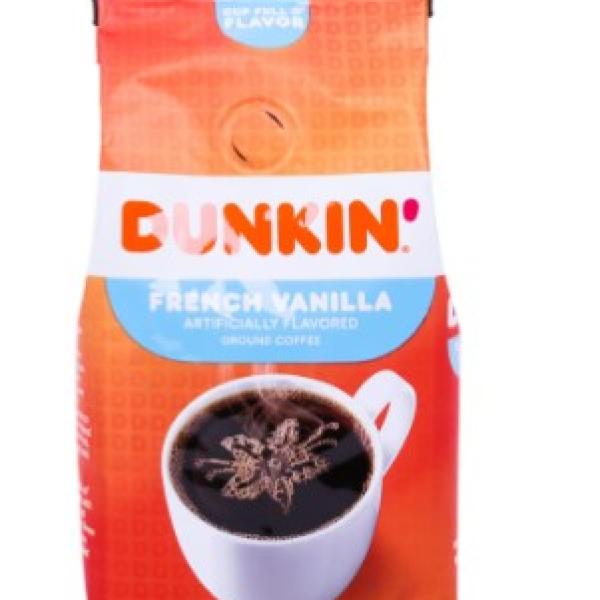 Dunkin Donuts French Vanilla Ground Coffee 340 g