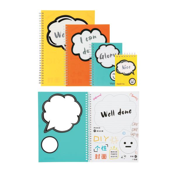 Spiral Notebook 70shts A6 BX=12 HT