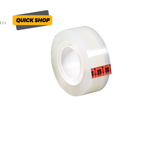 Tape 1"X36yds Clear Pk=6rolls