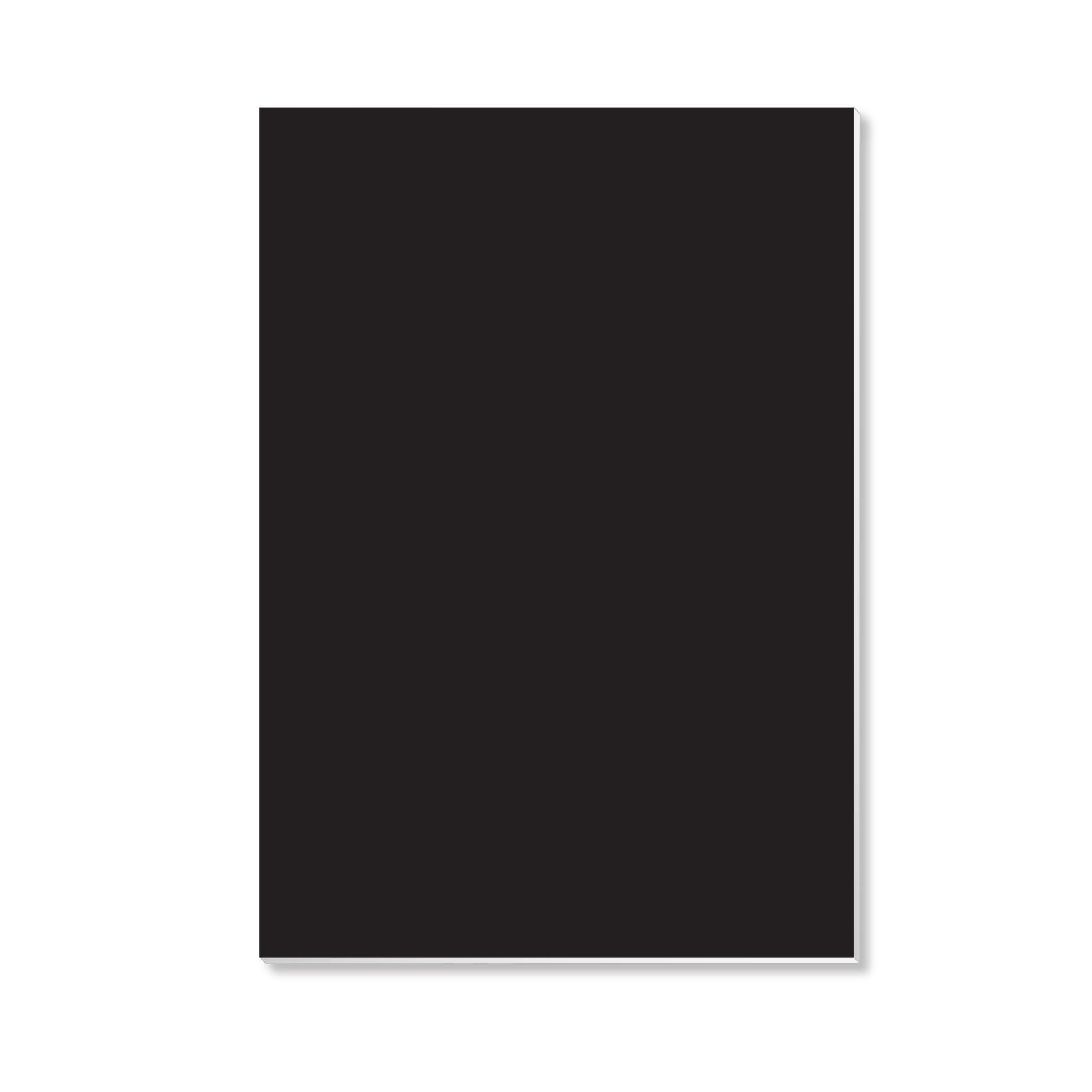 Foamboard 70x100x0.5cm BK