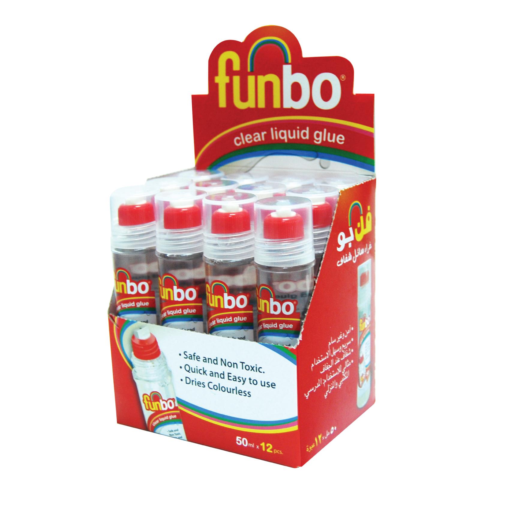 Clear Liquid Glue 50 ml BX= 12 EA