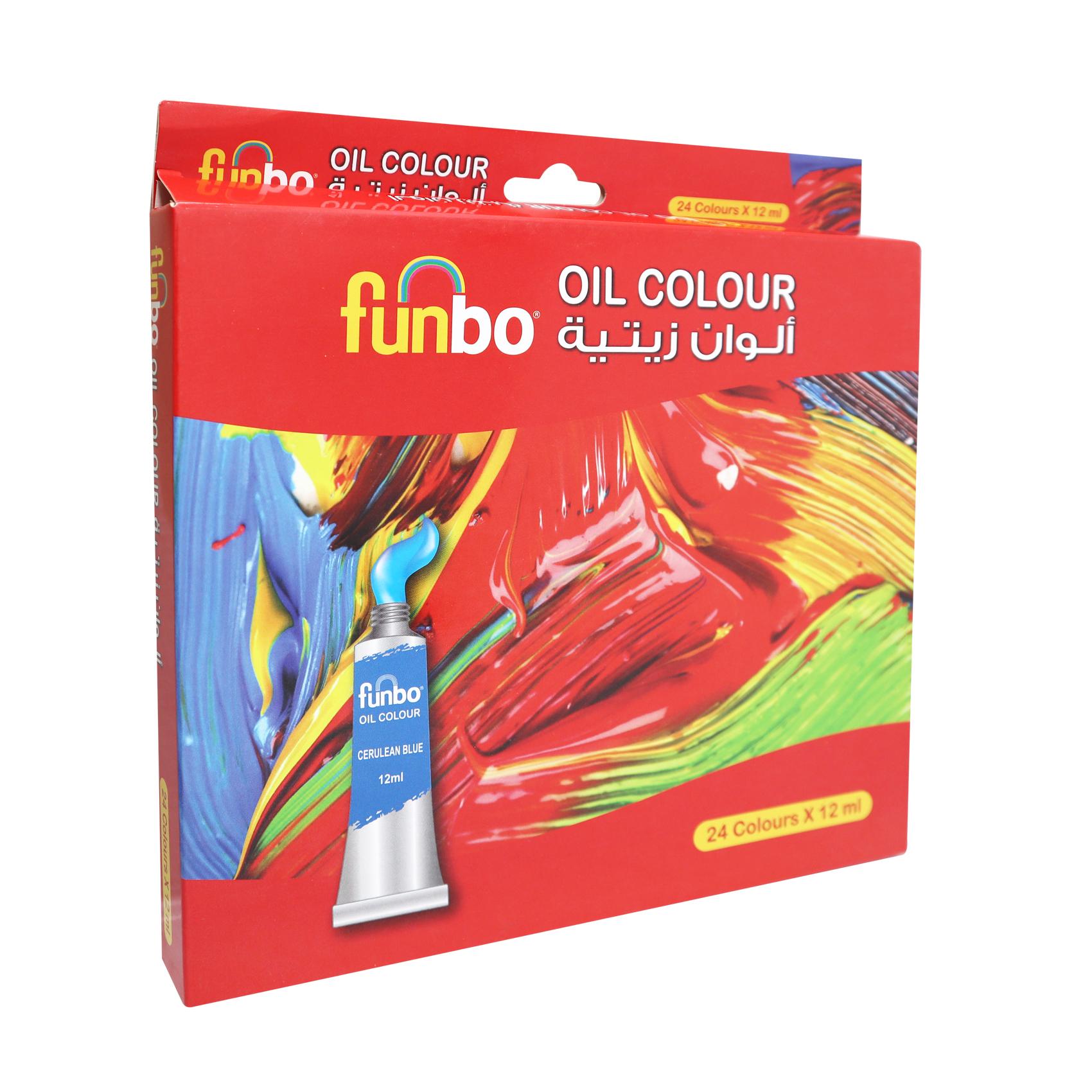 Oil Paint Set 24 col X 12ml Tubes