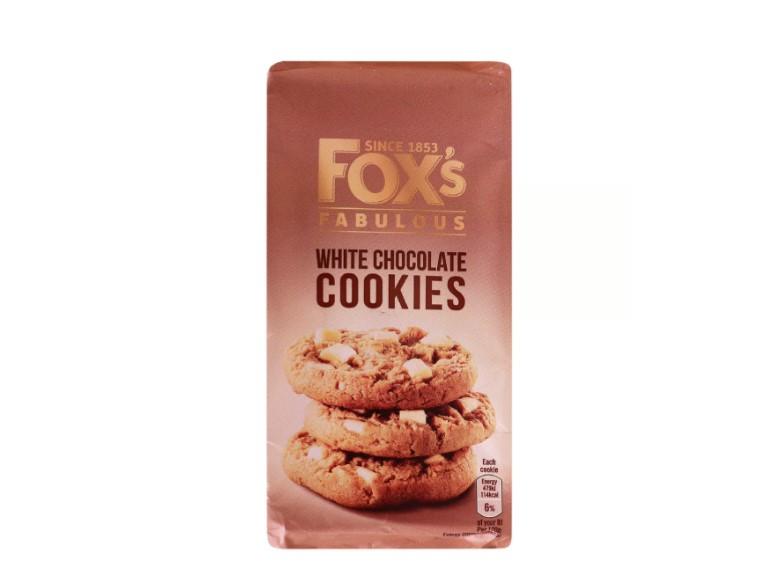 Fox's Fabulos White Chocolate Cookies 180 g