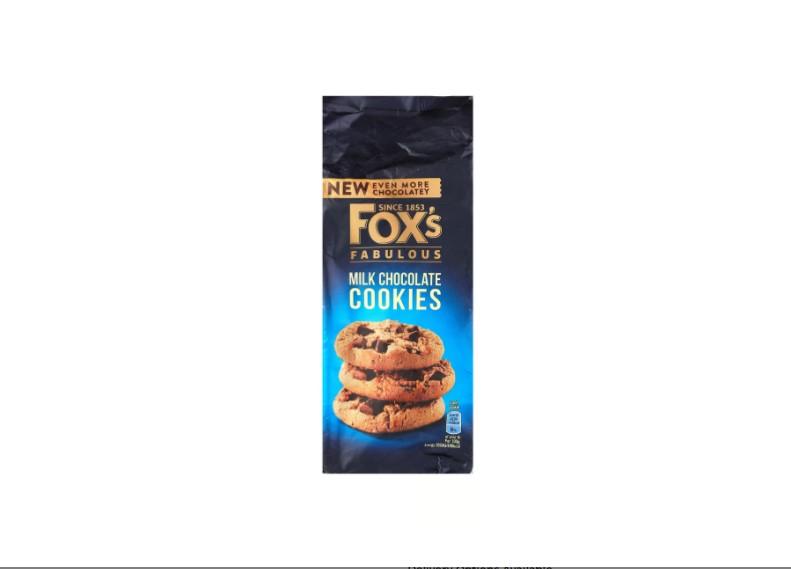 Fox's Fabulous Milk Chocolate Cookies 180 g
