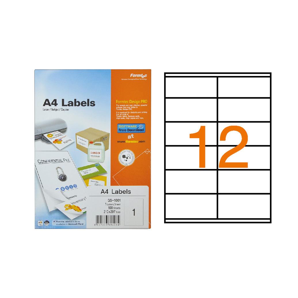 Label 1200/105x48mm Bx=100sht