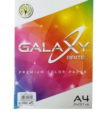 Galaxy Brite A4 Premium Color Copy Paper Multicolour 21x29.7cm 250 PCS