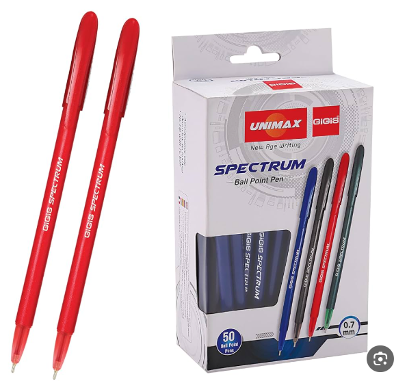 Generic Gigis G4 0.7 mm Ballpoint Pen RED 50