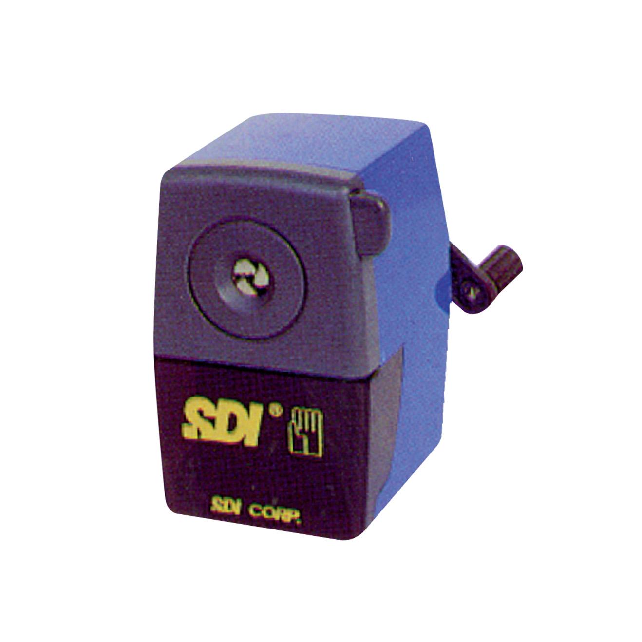 Pencil Sharpener w/clamp Blue