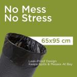 60 Pieces Garbage Bag Roll 30 Gallon 65 X 95CM