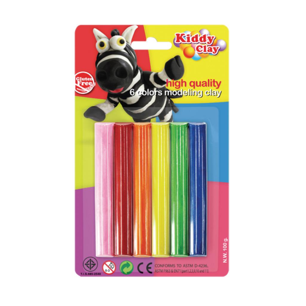 Modelling Clay set of 6col.