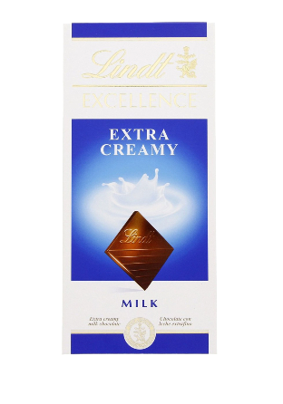Lindt Excellence Extra Creamy Milk 100 g