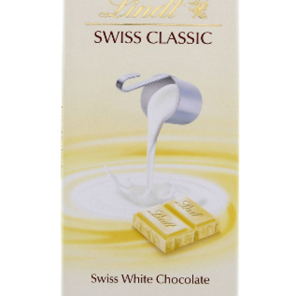 Lindt Swiss Classic White Chocolate 100 g