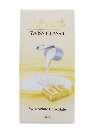 Lindt Swiss Classic White Chocolate 100 g