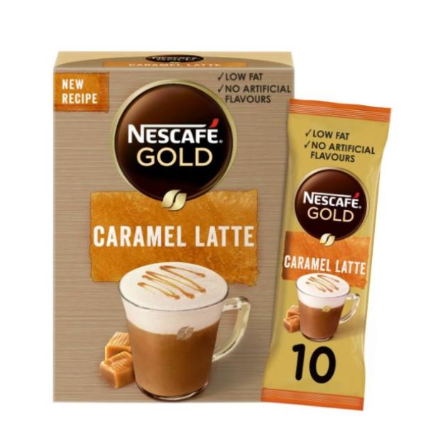Nescafe Gold Caramel Latte 10 x 17 g