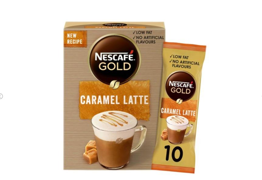 Nescafe Gold Caramel Latte 10 x 17 g
