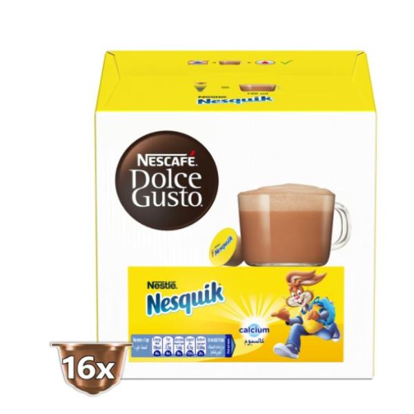 Nescafe Dolce Gusto Nesquik Chocolate Capsules 16 pcs