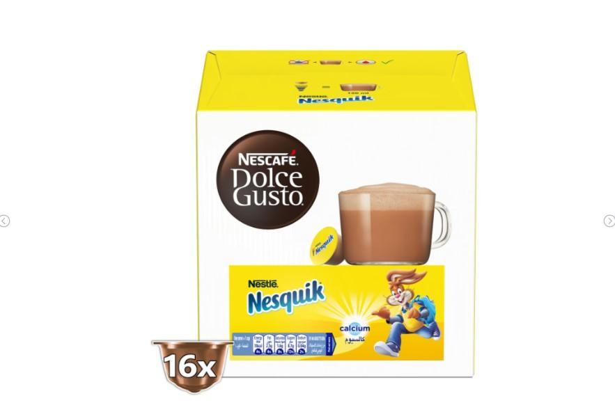 Nescafe Dolce Gusto Nesquik Chocolate Capsules 16 pcs