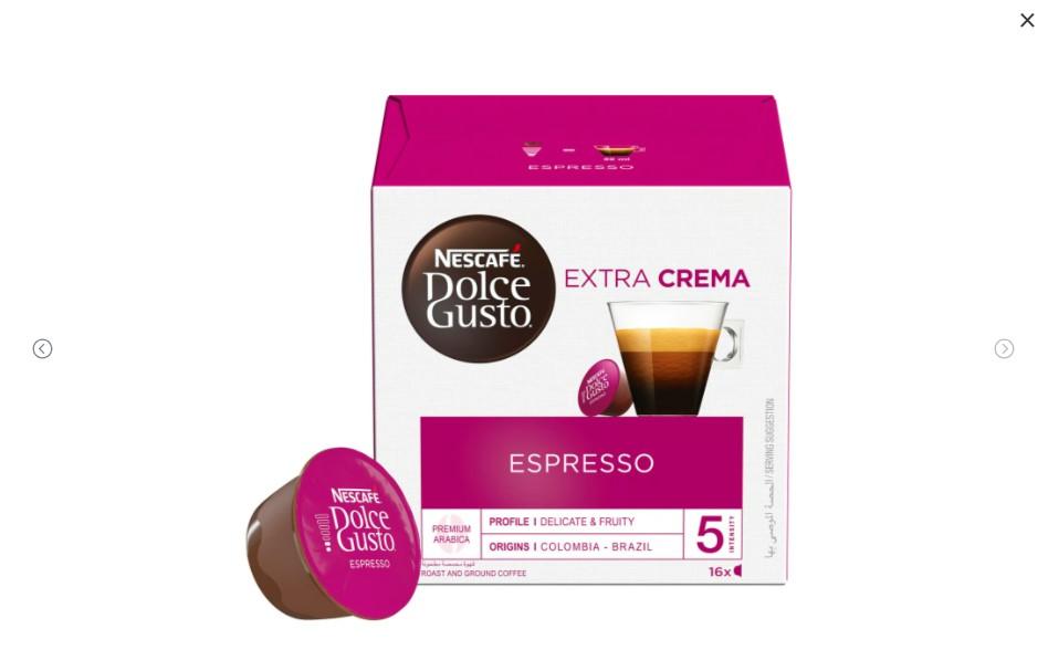 Nescafe Dolce Gusto Espresso Coffee Capsules 16 pcs